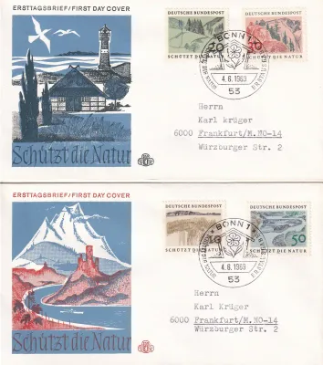 Germany 1969 Protection of Nature FDC