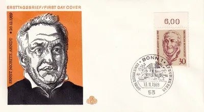 Germany 1969 The 200th Anniv of the Birth of Ernst Moritz Arndt FDC