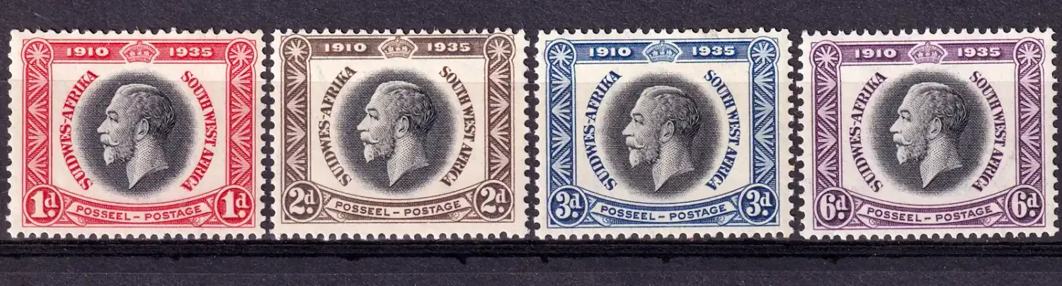 South West Africa 1935 The 25th Anniv of the Reign of King George V - MNH(**) South West Africa 1935 The 25th Anniv of the Reign of King George V - MNH(**)