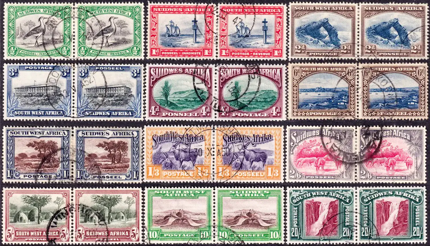 South West Africa 1931 Local Motives - VFU South West Africa 1931 Local Motives - VFU