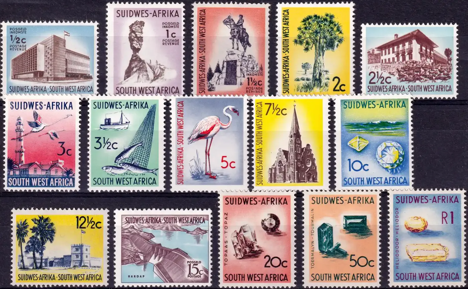 South West Africa 1961 Local Motives - MNH(**)