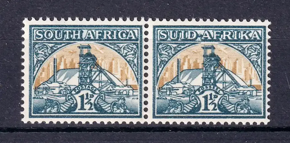 South Africa 1941 Local Motives - Goldmine. MLH(*) South Africa 1941 Local Motives - Goldmine. MLH(*)