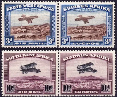 South West Africa 1931 Airmail. MNH(**) South West Africa 1931 Airmail. MNH(**)