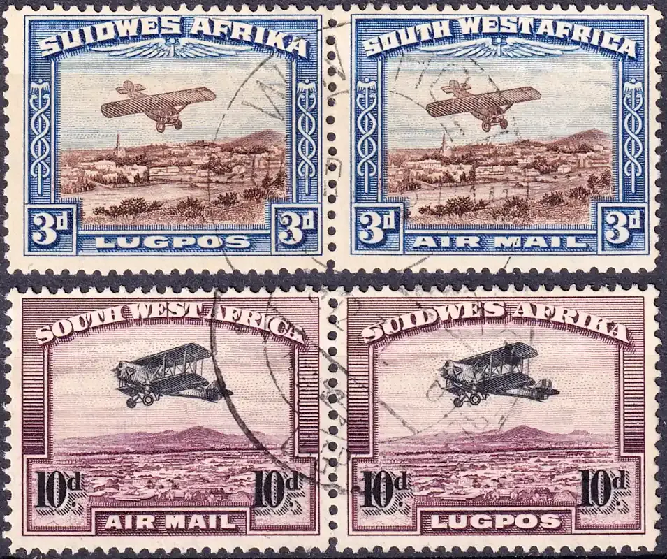 South West Africa 1931 Airmail. VFU South West Africa 1931 Airmail. VFU