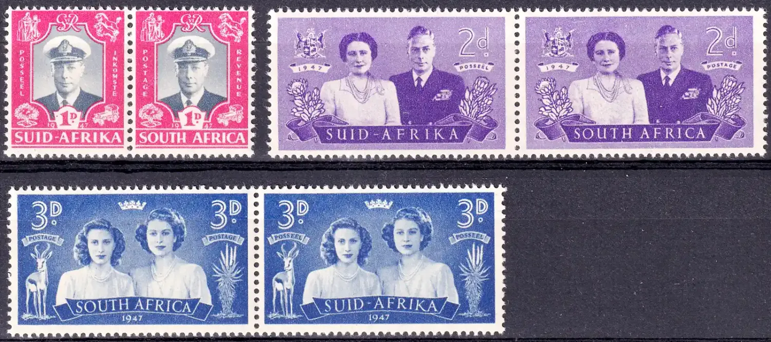 South Africa 1947 Royal Visit. MNH(**) South Africa 1947 Royal Visit. MNH(**)