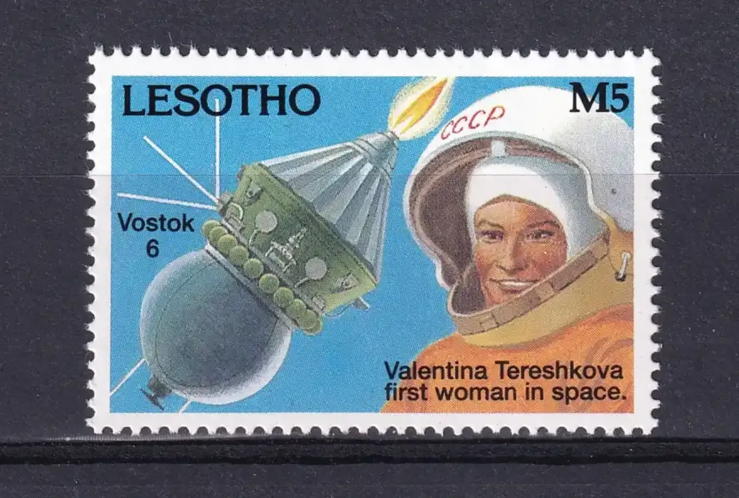 Lesotho 1993 The 30th Anniv of First Space Flight of a Woman-MNH(**) Lesotho 1993 The 30th Anniv of First Space Flight of a Woman-MNH(**)