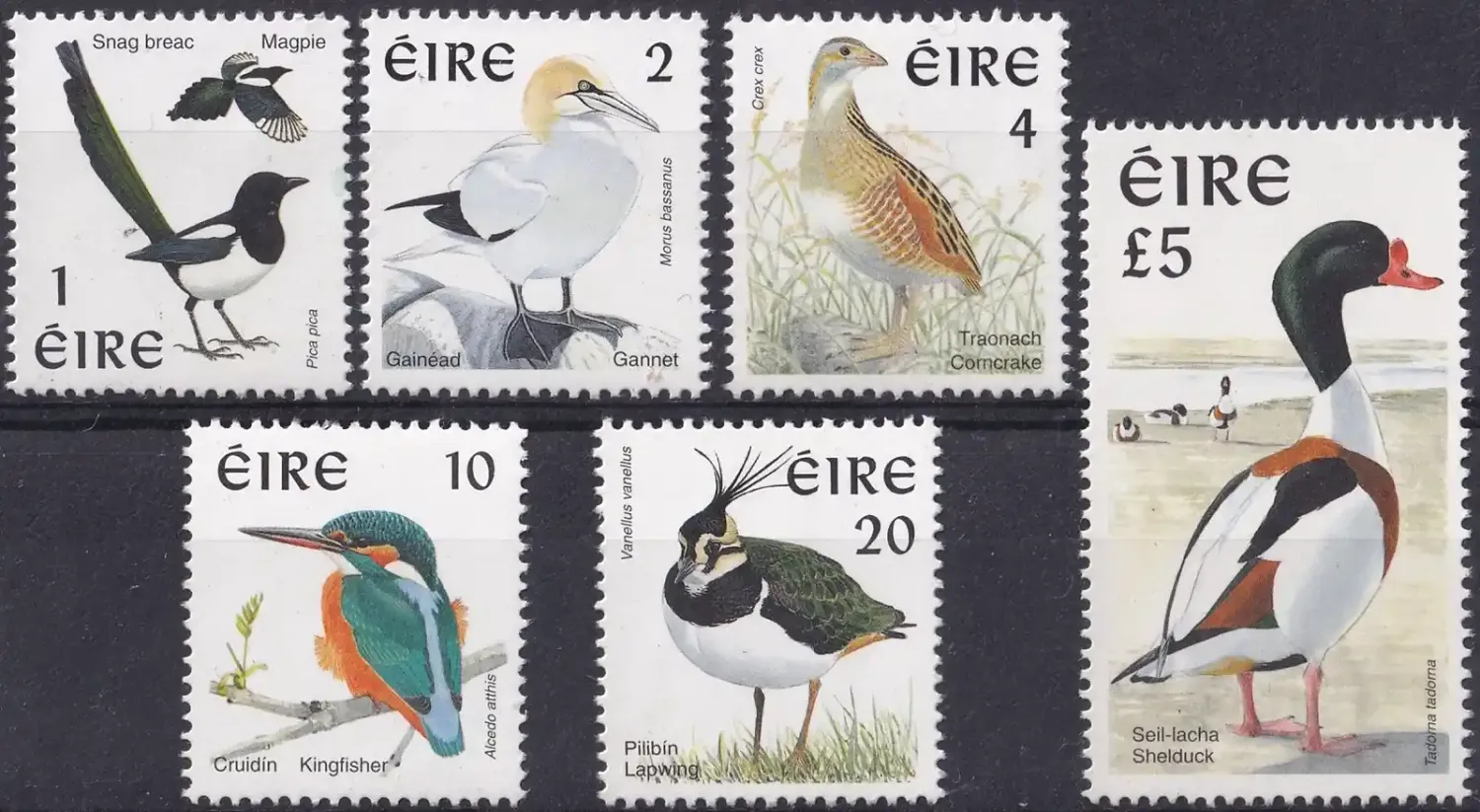 Ireland 1997 Birds (5v) MNH(**)