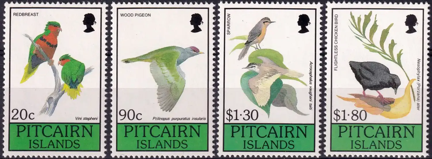 Pitcairn Islands 1990 Birds, Int Stamp Exhibition "Birdpex '90" - Christchurch, New Zealand MNH(**) Pitcairn Islands 1990 Birds, Int Stamp Exhibition "Birdpex '90" - Christchurch, New Zealand MNH(**)