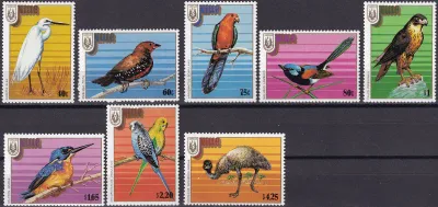 Niue 1986 Birds, Int Stamp Exhibition "STAMPEX '86" - Adelaide, Australia. MNH(**) Niue 1986 Birds, Int Stamp Exhibition "STAMPEX '86" - Adelaide, Australia. MNH(**)