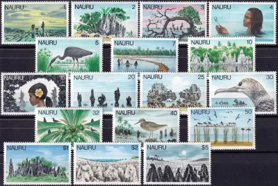 Nauru 1978 Local Motives. (17v) MNH(**) Nauru 1978 Local Motives. (17v) MNH(**)