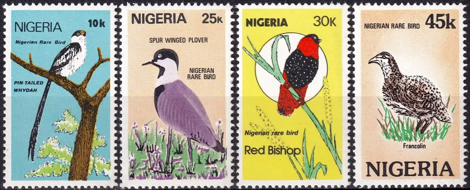 Nigeria, 1984 Rare Birds. MNH(**) Nigeria, 1984 Rare Birds. MNH(**)