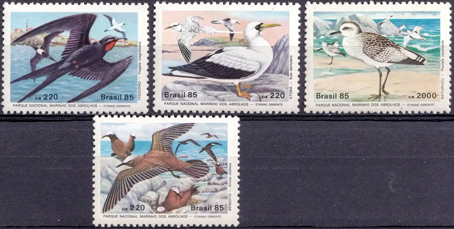 Brazil 1985 Birds, National Marine Park, Abrolhos. MNH(**) Brazil 1985 Birds, National Marine Park, Abrolhos. MNH(**)