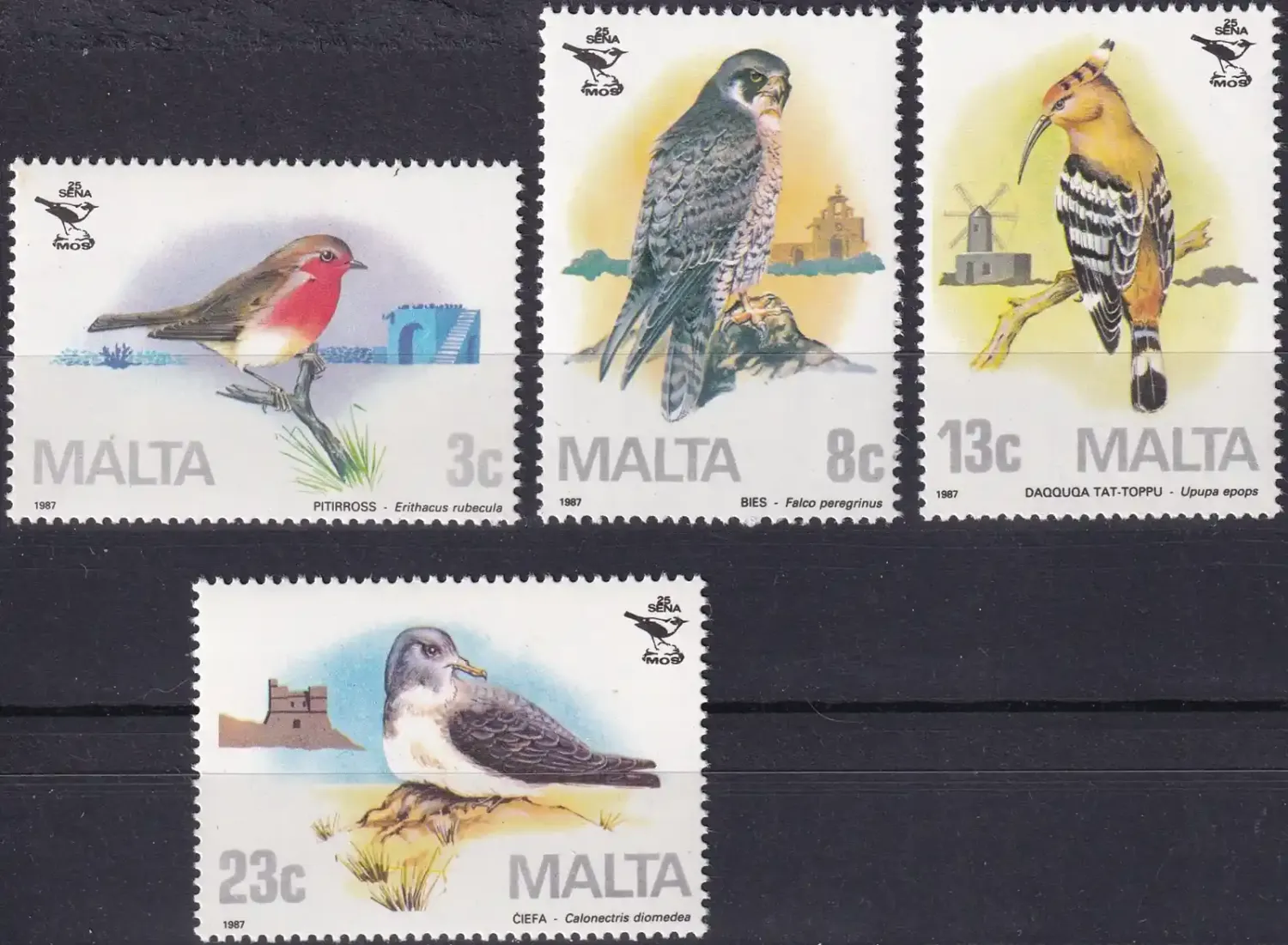 Malta 1987 Birds - Malta Ornithological Society. MNH(**)