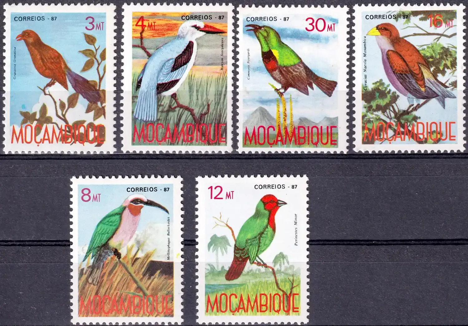 Mozambique 1987 Birds. MNH(**) Mozambique 1987 Birds. MNH(**)