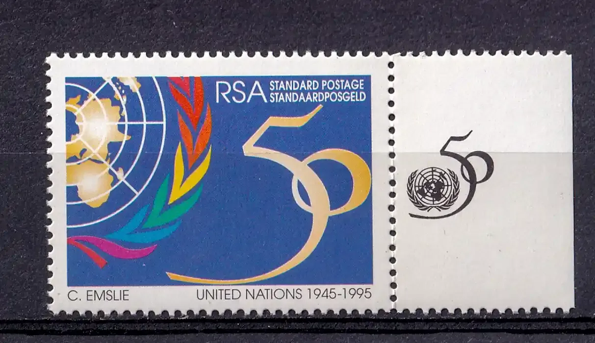 South Africa 1995 The 50th Anniv of United Nations & UNESCO -MNH(**) South Africa 1995 The 50th Anniv of United Nations & UNESCO -MNH(**)