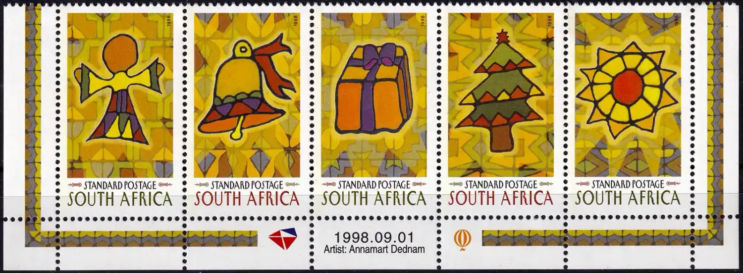 South Africa 1998 Christmas (5v)-MNH(**) South Africa 1998 Christmas (5v)-MNH(**)