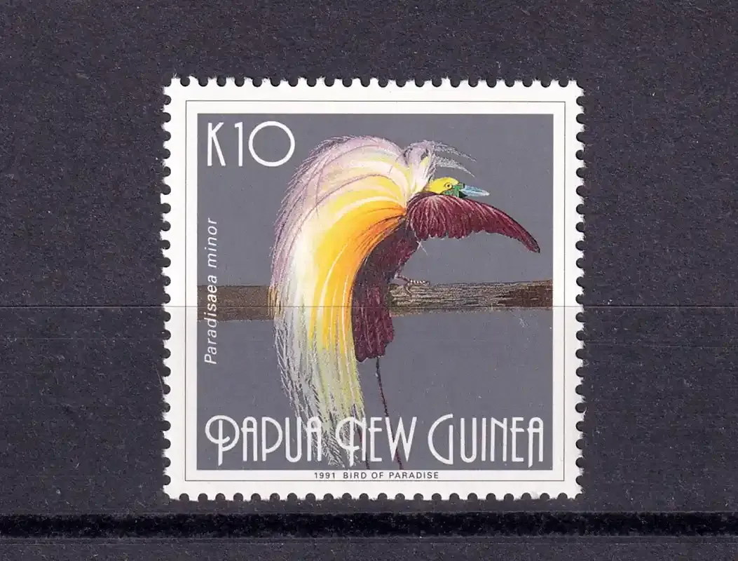 Papua New Guinea 1991 Birds of Paradise. (1v) MNH(**) Papua New Guinea 1991 Birds of Paradise. (1v) MNH(**)