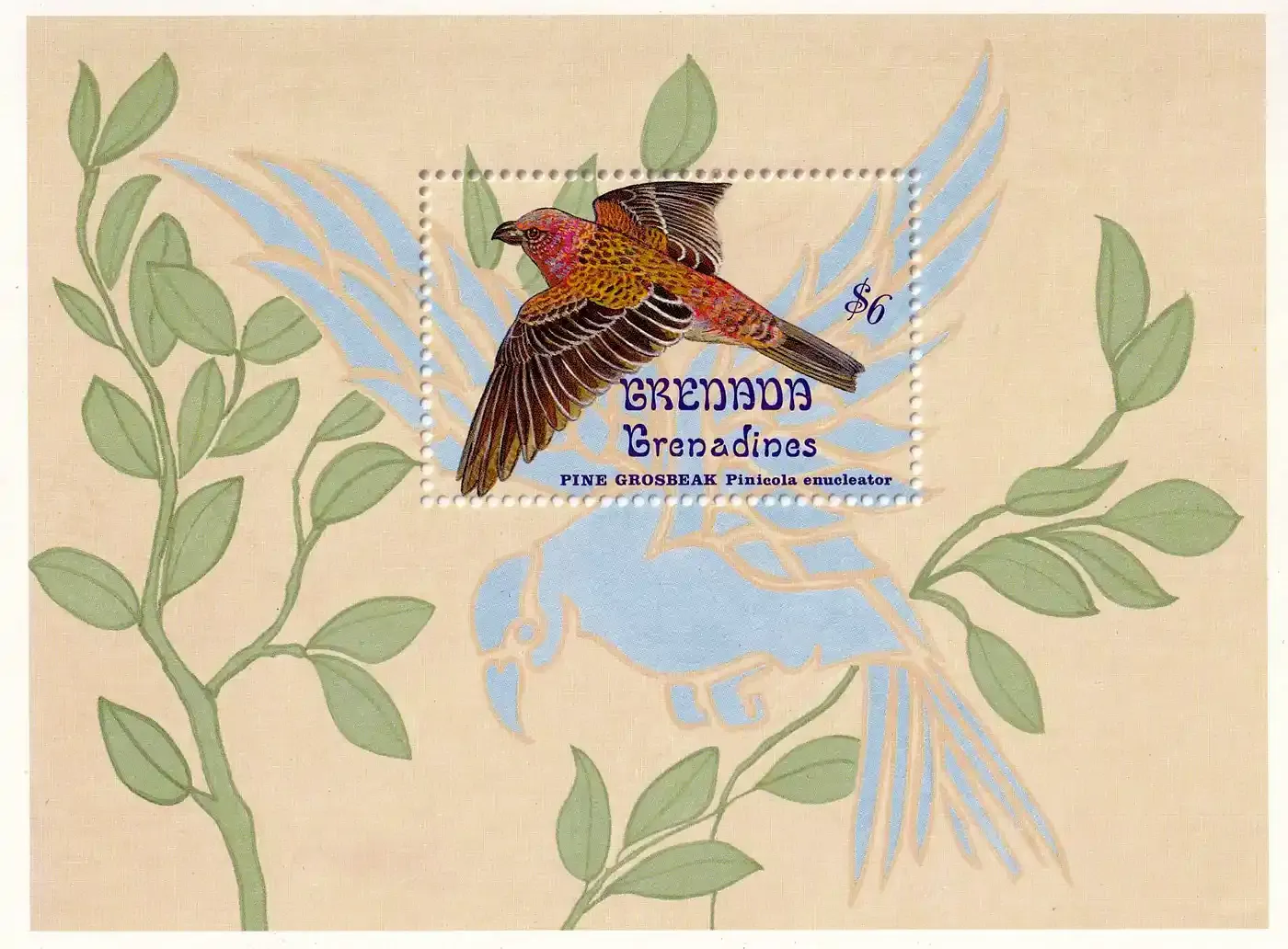 Grenada Grenadines 1993 Birds (ss/1v). MNH(**)