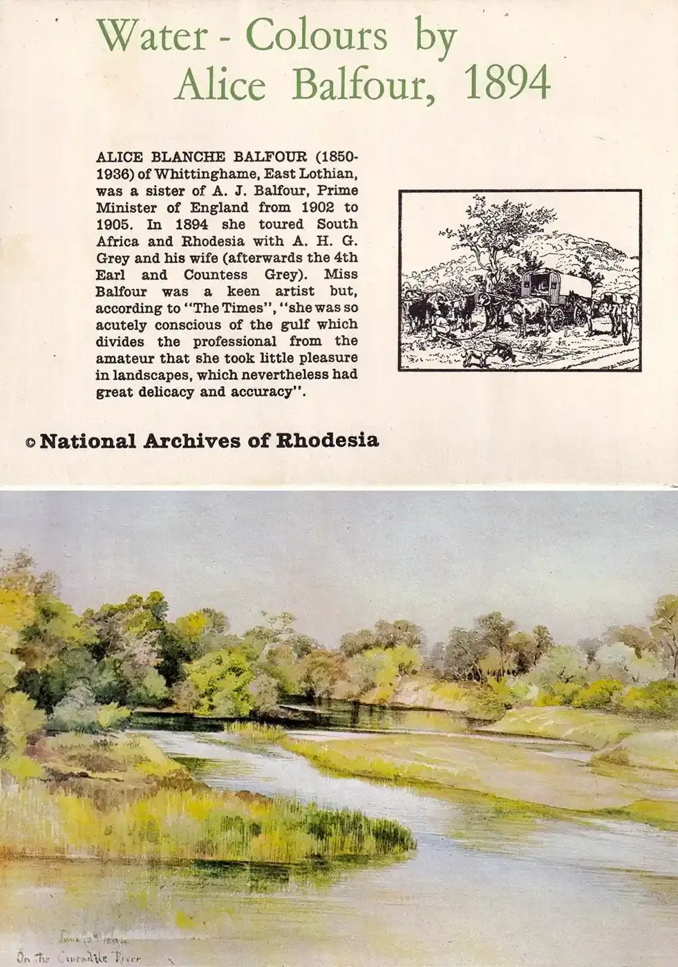 Rhodesia 1977 Rhodesia Through Artist’s Eyes. Set of 6 Maxi Cards Rhodesia 1977 Rhodesia Through Artist’s Eyes. Set of 6 Maxi Cards