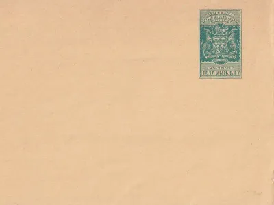 British Central Africa 1890 Postal stationery ½d newspaper wrapper British Central Africa 1890 Postal stationery ½d newspaper wrapper