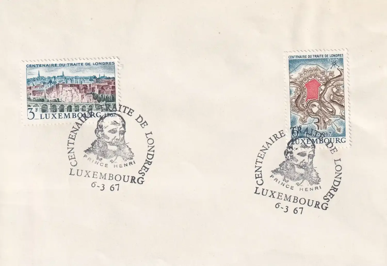 Luxembourg 1967, Moselle River FDC Luxembourg 1967, Moselle River FDC