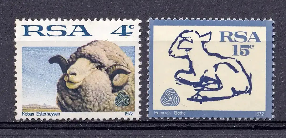 South Africa 1972 Sheep and Wool Industry. MNH(**)