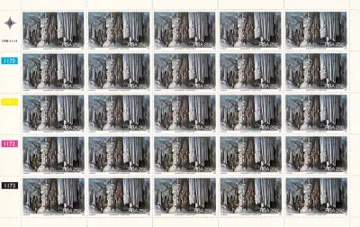 South Africa 1978 Tourism: Scenic Views, Caves, Mountains (Full Sheet) MNH(**) South Africa 1978 Tourism: Scenic Views, Caves, Mountains (Full Sheet) MNH(**)
