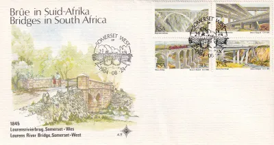 South Africa 1984 South African Bridges FDC South Africa 1984 South African Bridges FDC