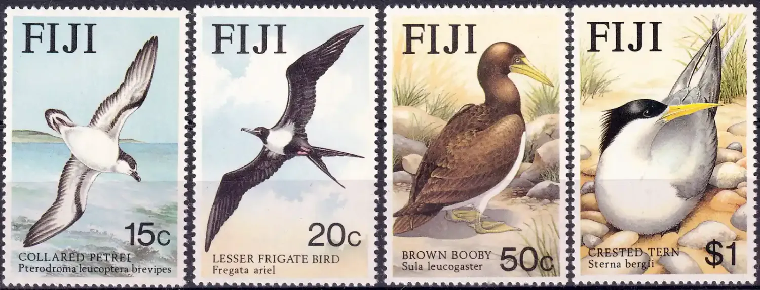 Fiji 1985 Birds: Seabirds (4v) MNH(**) Fiji 1985 Birds: Seabirds (4v) MNH(**)