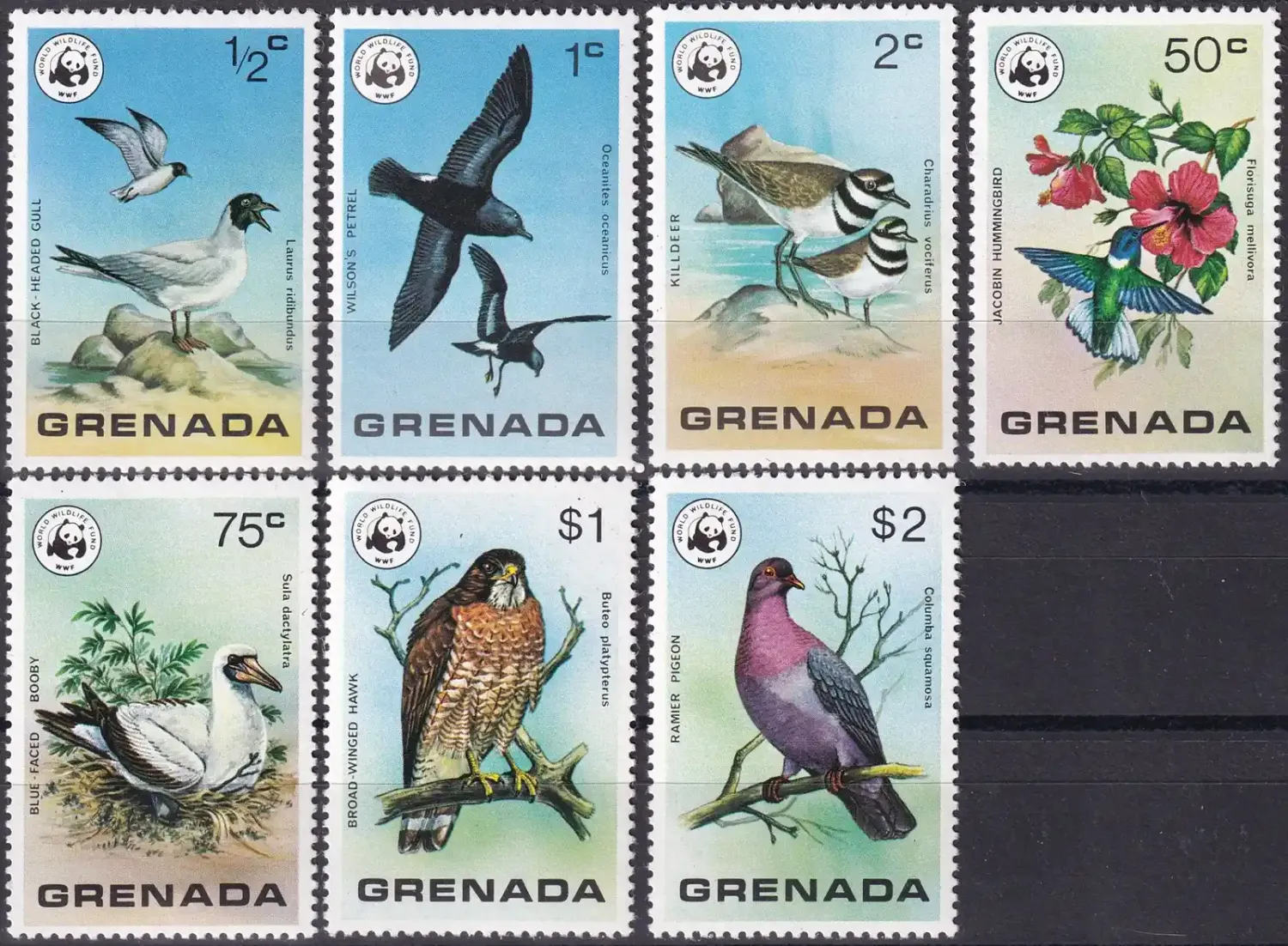 Grenada 1978 (WWF) Wild Birds of Grenada - MNH(**)