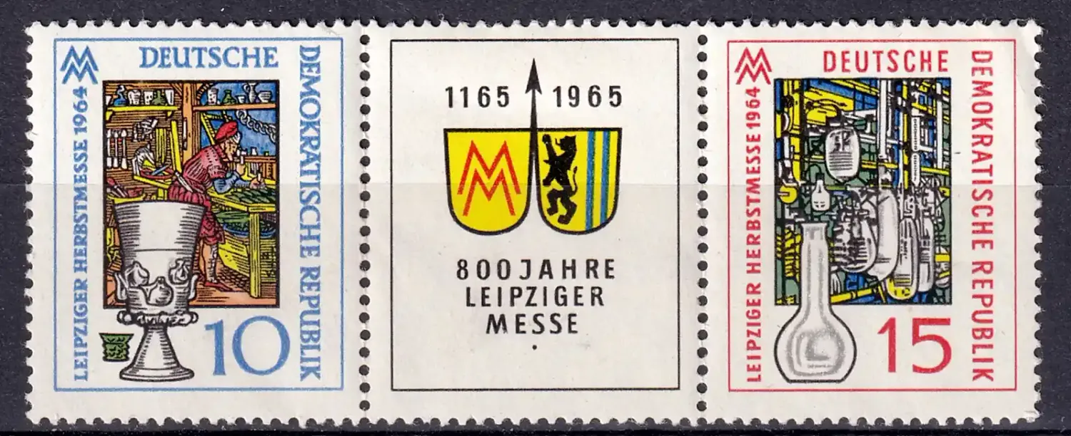 Germany East (DDR) 1964 Leipzig Autumn Fair (2v). MNH(**) Germany East (DDR) 1964 Leipzig Autumn Fair (2v). MNH(**)