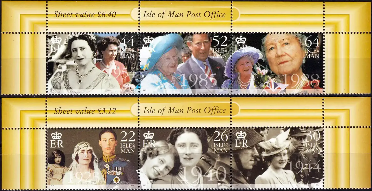 Isle of Man 2000 The Queen Mother MNH (**) Isle of Man 2000 The Queen Mother MNH (**)