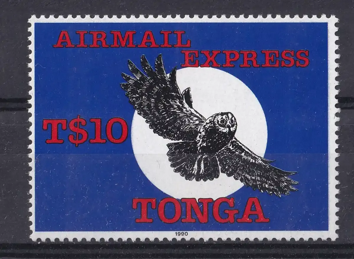 Tonga 1990 Airmail - Special Delivery Stamp. Birds (1v). MNH(**)