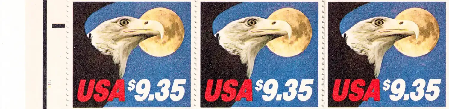 United States 1983 Eagle and Moon (bklt/3v). MNH(**) United States 1983 Eagle and Moon (bklt/3v). MNH(**)
