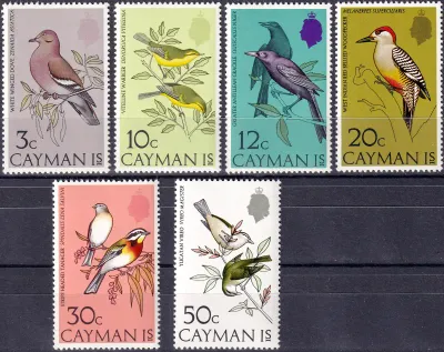 Cayman Islands 1974 Birds (6v)-MNH(**)