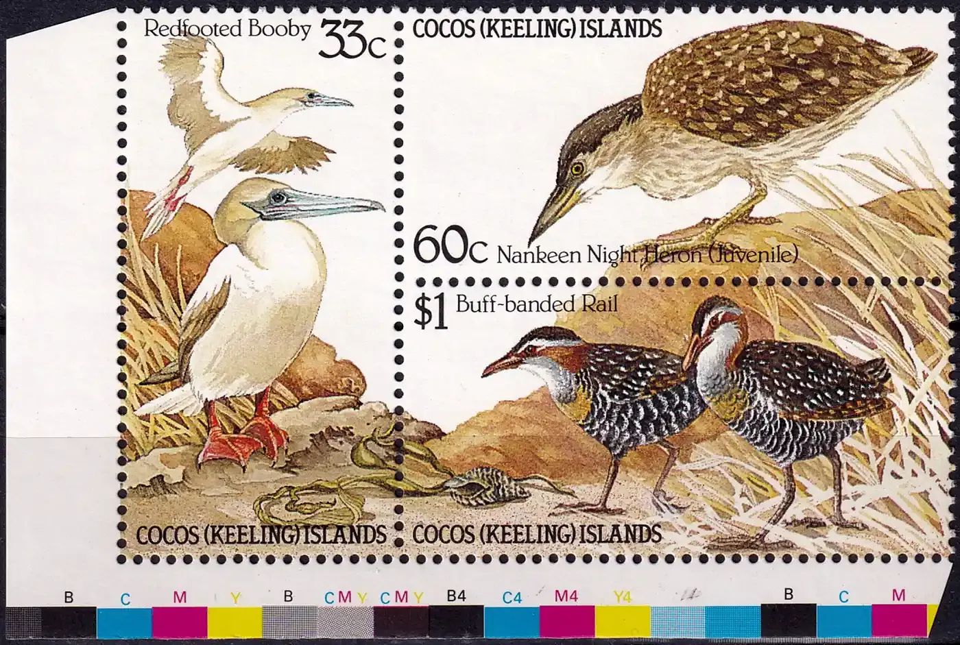 Cocos (Keeling) Islands 1985 Birds of Cocos Islands (3v). MNH(**) Cocos (Keeling) Islands 1985 Birds of Cocos Islands (3v). MNH(**)