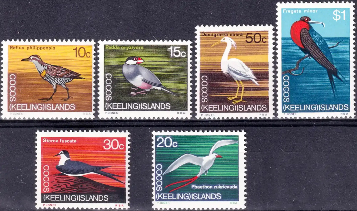 Cocos (Keeling) Islands 1969 Decimal Currency - Birds Only (6v). MNH(**) Cocos (Keeling) Islands 1969 Decimal Currency - Birds Only (6v). MNH(**)