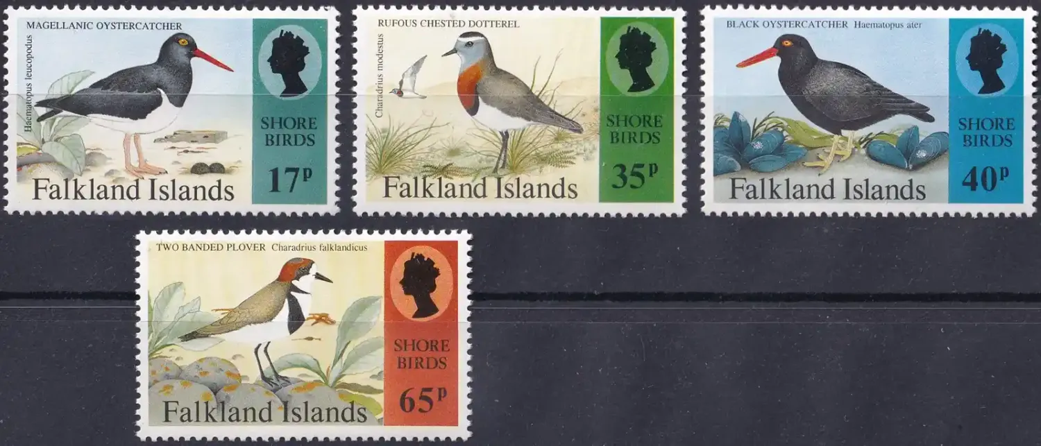 Falkland Islands 1995 Shore Birds (4v). MNH(**) Falkland Islands 1995 Shore Birds (4v). MNH(**)