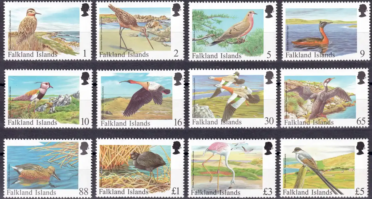 Falkland Islands 1995 Shore Birds (4v). MNH(**) Falkland Islands 1995 Shore Birds (4v). MNH(**)