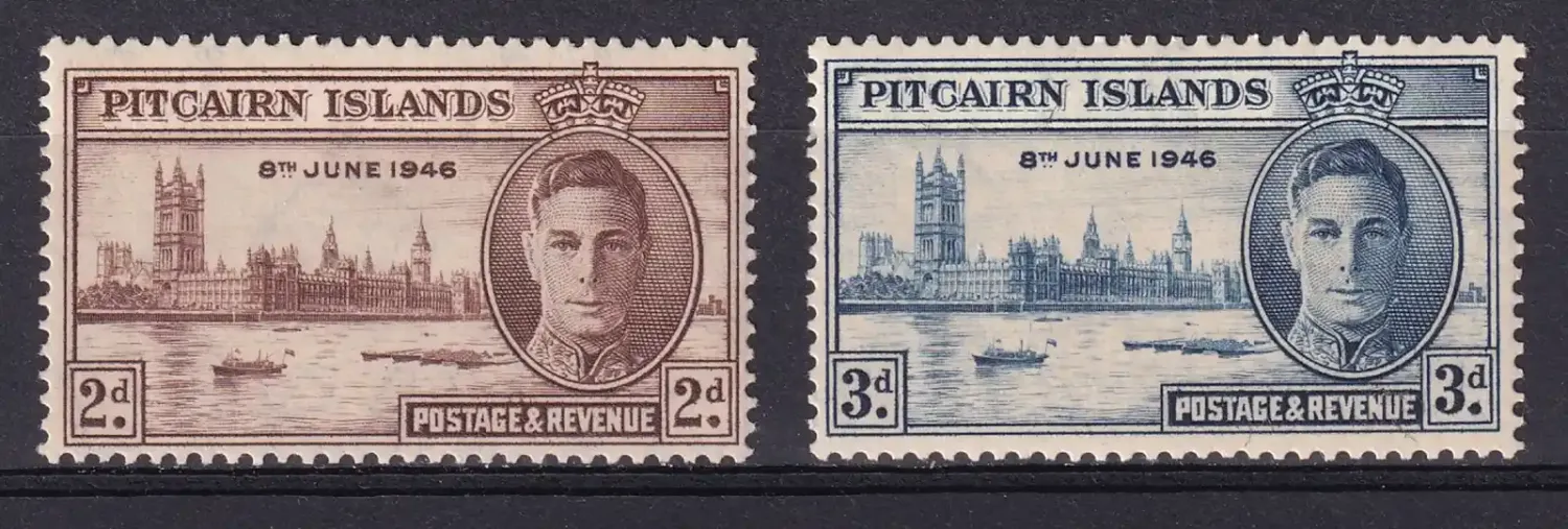 Pitcairn Islands 1946 Victory MLH(*) Pitcairn Islands 1946 Victory MLH(*)