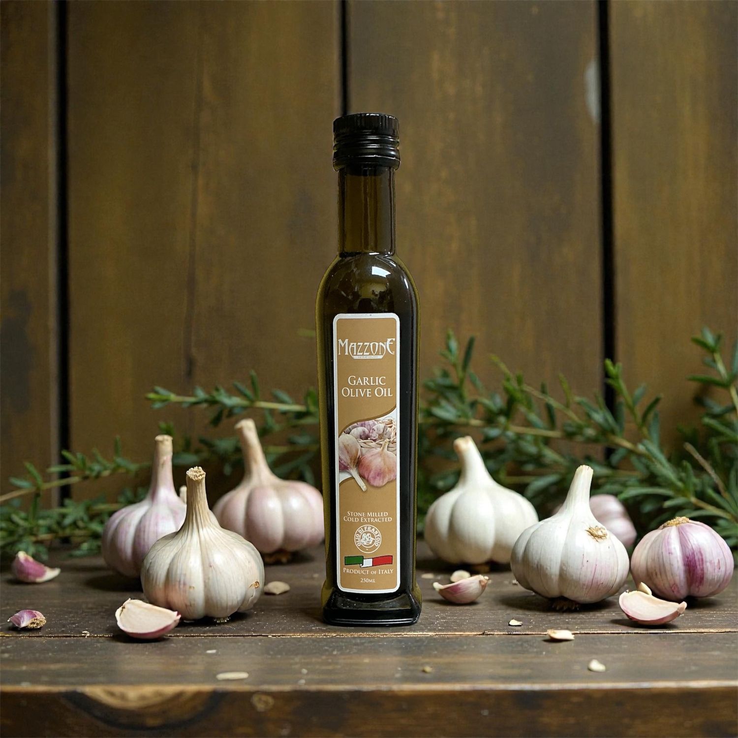GARLIC OLIVE OIL 250ml