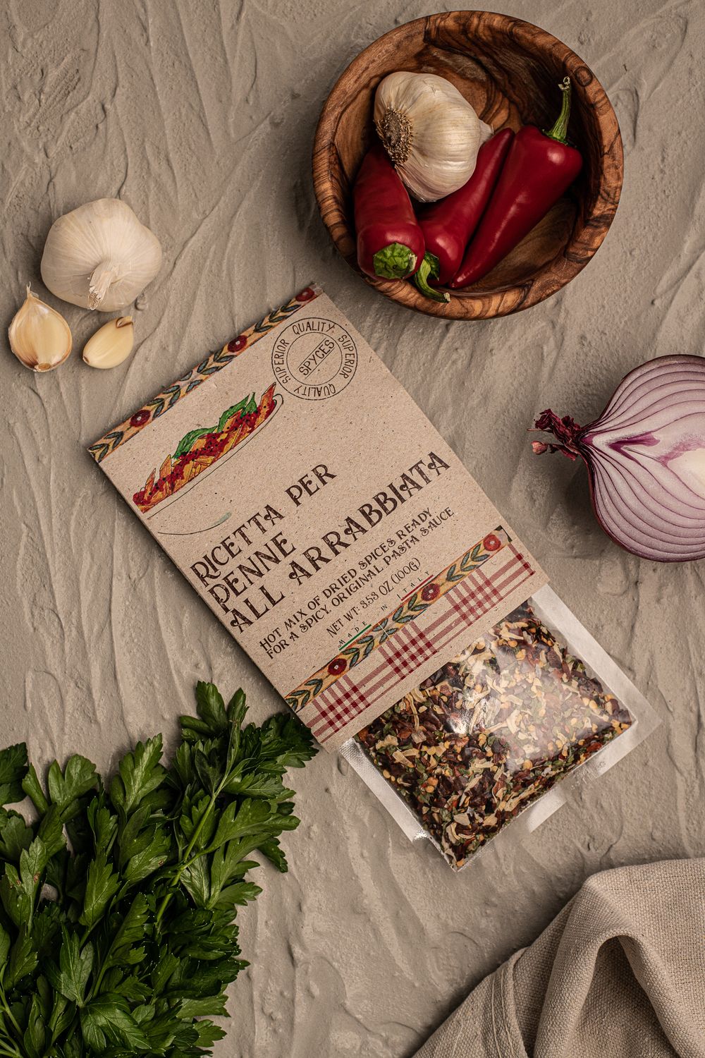 Arrabbiata Spice Pack