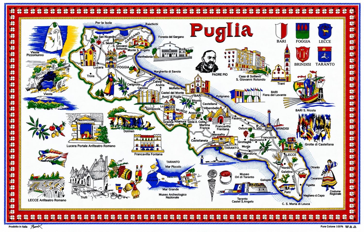 Dish Towel - PUGLIA