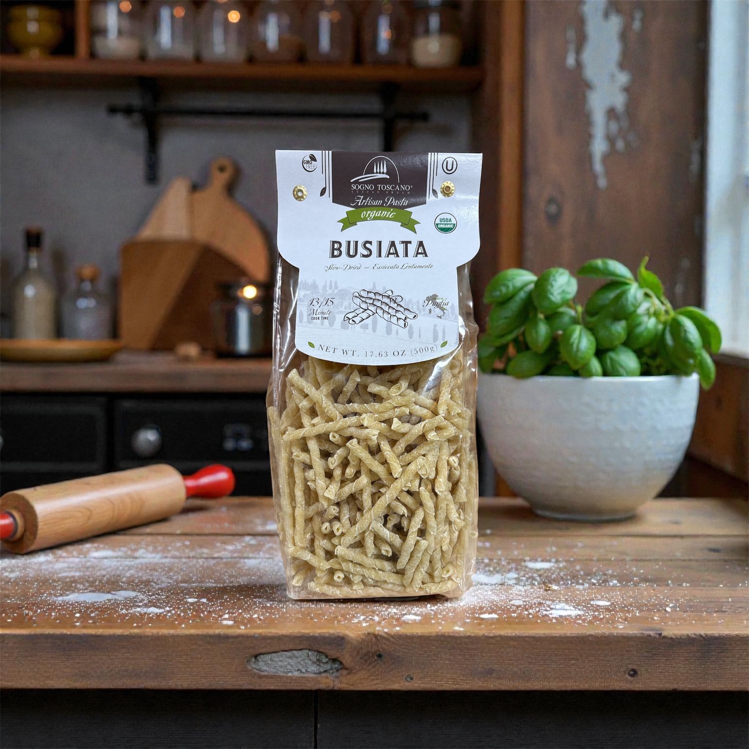 Busiata Organic Pasta