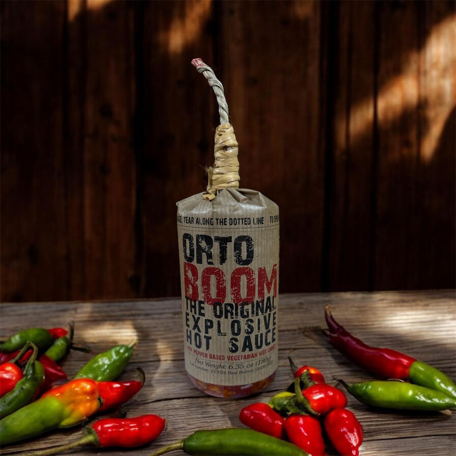 Orto BOOM Hot Veggie Sauce