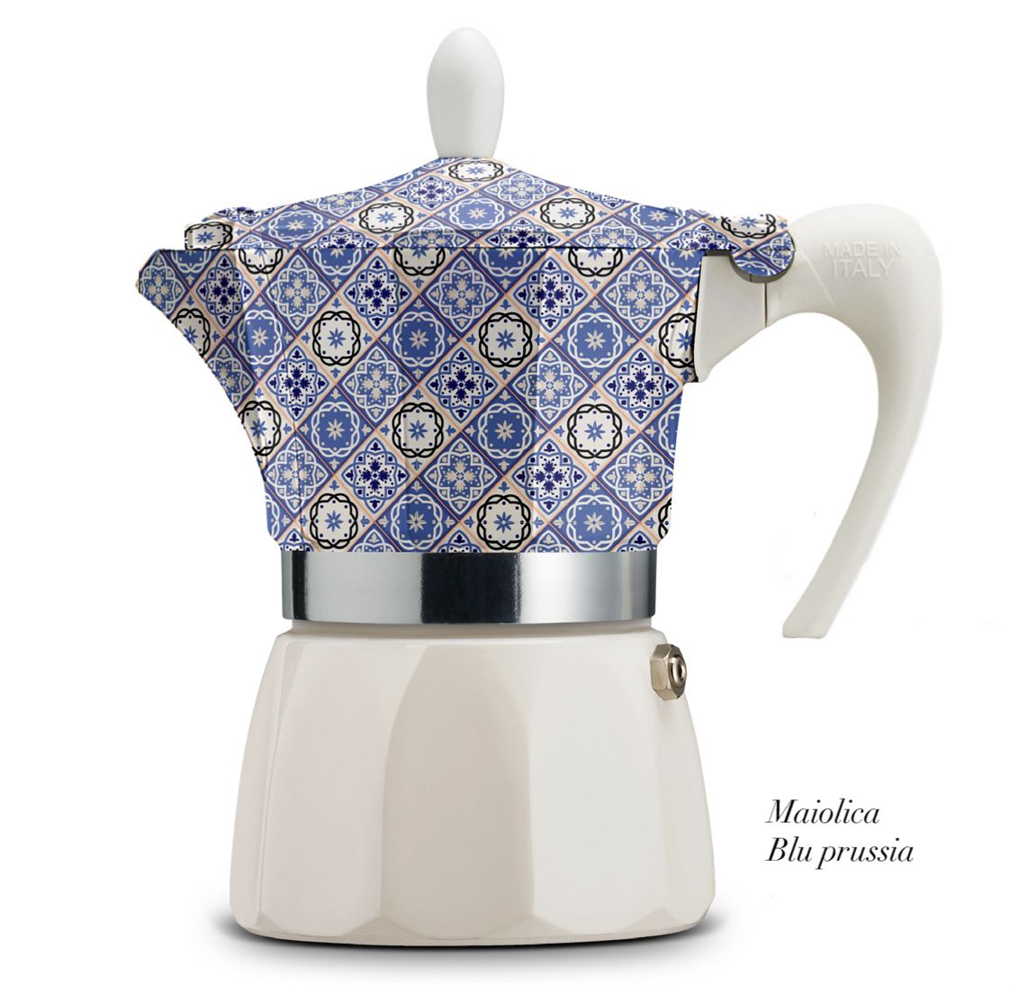 "Blue Prussia" Espresso Moka Pot