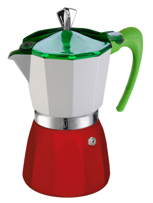 "MokItaly" Espresso Moka Pot - 6 cup