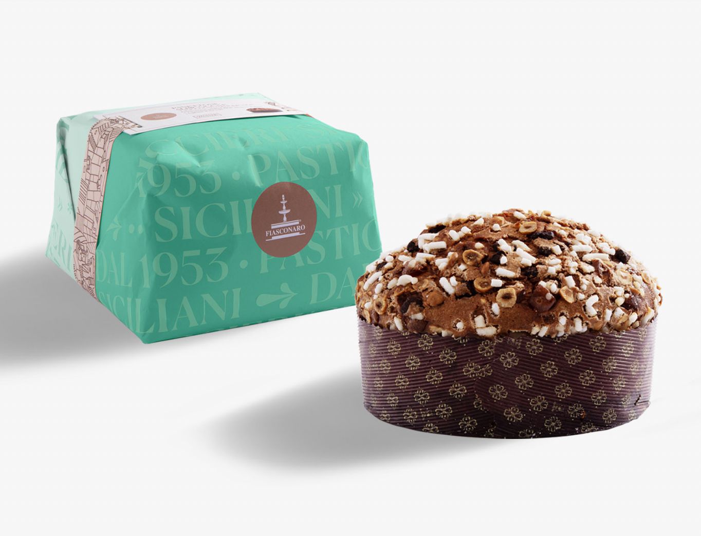 PANETTONE APRICOT AND "MODICA CHOCOLATE PGI"