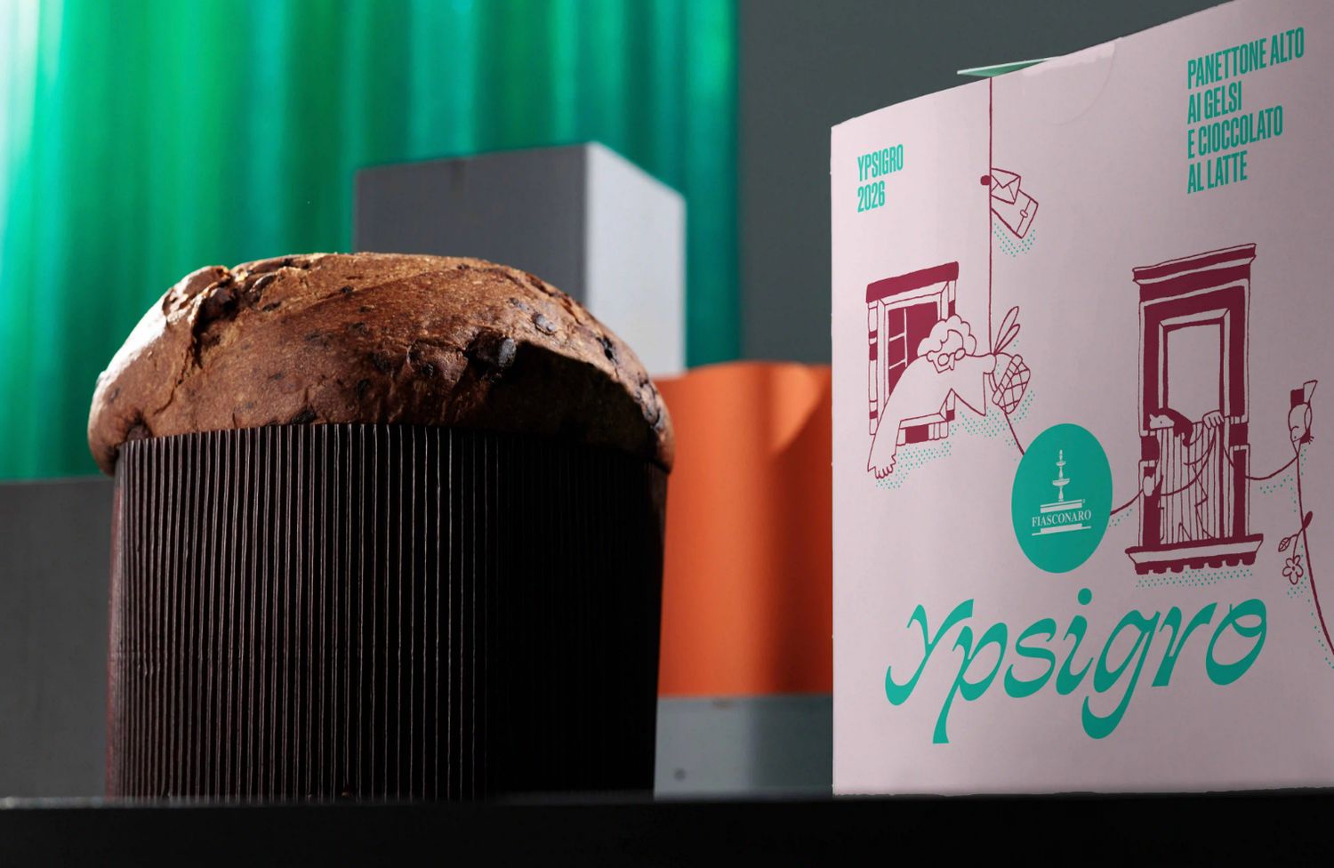 MULBERRY &amp; CHOCOLATE PANETTONE "YPSIGRO"