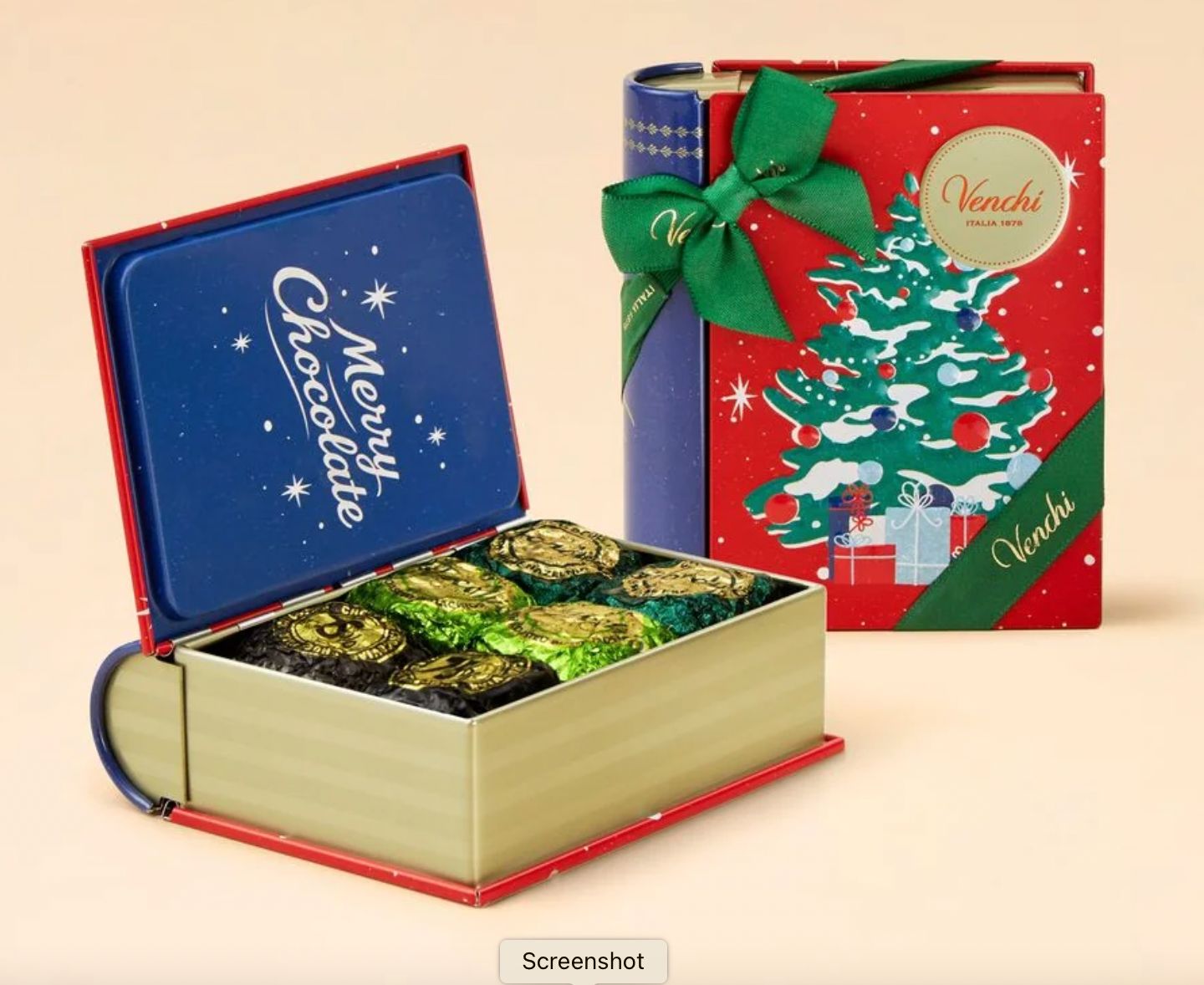MINI CHRISTMAS BOOK ASSORTED CHOCOLATES